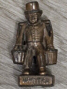 Vintage Hummel Hamburg Mors Bronze Statue Antique Style Water Carrier Figurine